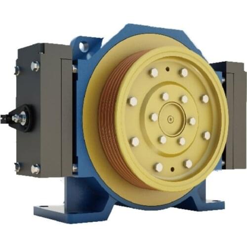 Elevator parts loading 630kg fuji lift elevator motor for lift