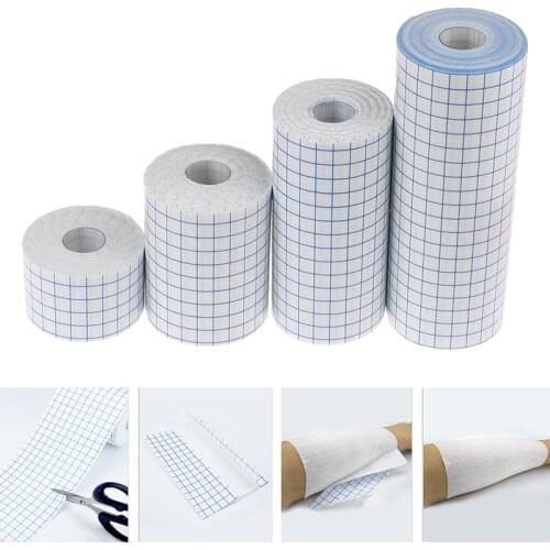1Roll 3 Size Waterproof Adhesive Wound Dressing Medical Fixation Tape Bandage