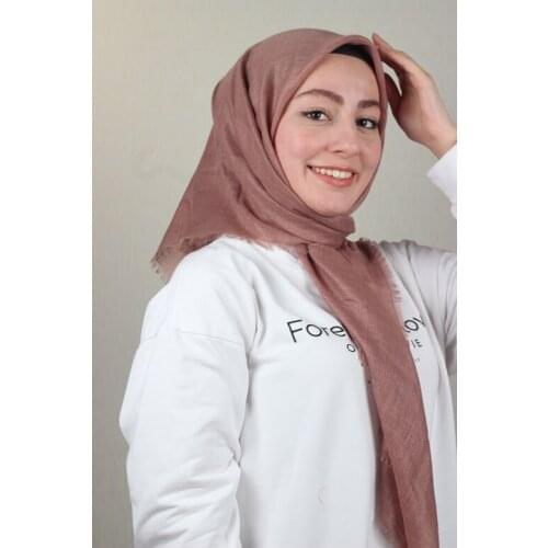 BONJELA SHİNE FLAT SILVERY LINEN SCARF-DESEN-02-RENK-30