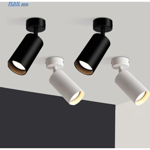 Cob Led Downlight 7W 10W Spot Led Downlights Ceiling Surface Mounted Commercial Clothing Indoor Lighting AC85-265V