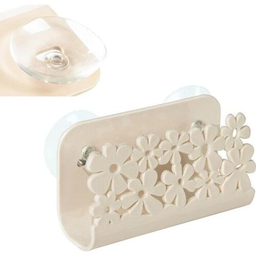 Sponge Holder Scrubbers Soap Storage Kitchen Toliet Drying Rack Sink Side Shelf Sponge Storage Shower Towel Cloths Storage Soap