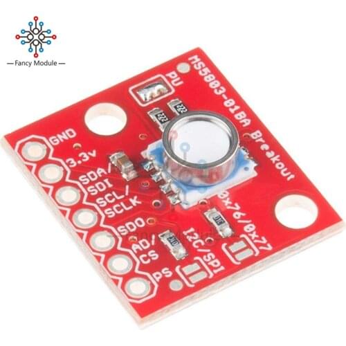 GY-MS5803-01BA MS5803 01BA Fluid Liquid Gas Pressure Height Sensor Breakout Module Waterproof Pressure Sensor for Arduino