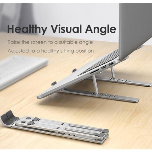 Hot Sales Laptop Stand for MacBook Pro Notebook Stand Foldable Aluminium Alloy Tablet Stand Bracket Laptop Holder for Notebook