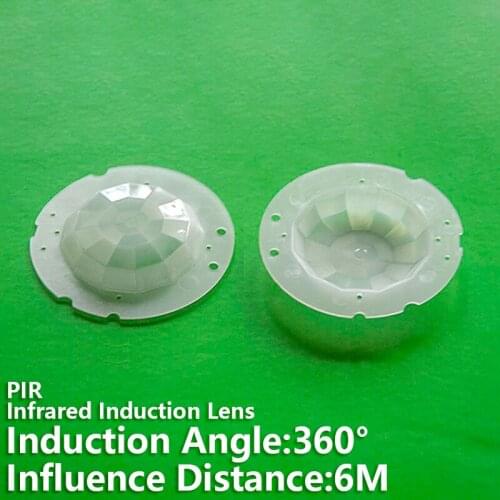 Fresnel lens Infrared induction 360° induction angle 5M distance PIR lens high sensitivity Infrared sensing of human body