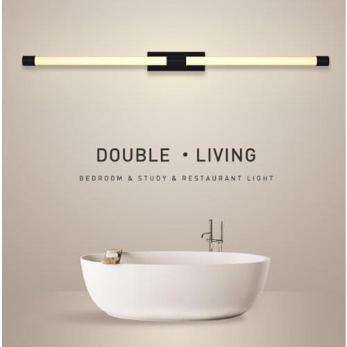 Loft modern stone glass wall sconces light gooseneck wood rope dining room corridor living room wall lamp