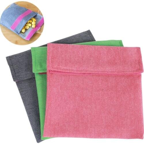 Reusable Sandwich Snack Bags Lunch Bread Bag Waterproof Portable Food Storage Bags Pouch For School Camping Work Travel Relaxing