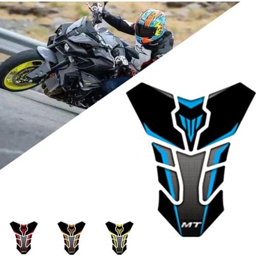 Motorcycle Yamaha MT-10 MT09 MT07 FZ09 MT25 air cap to improve the fuel tank pad reflective sticker decal logo protection