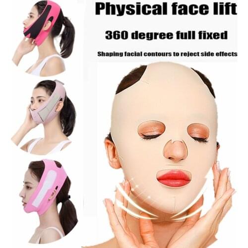 Delicate Facial Thin Face Mask Slimming Bandage Skin Care Belt Shape Lift Reduce Double Chin Masks Facial Thining Band
