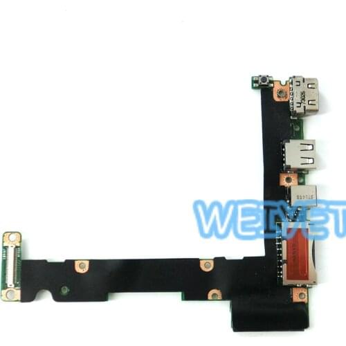 X202E IO Board For ASUS X202E S200E X201E X202 X201 S200 USB AUDIO SD CARD BOARD X202E IO BOARD REV 2.1 100% Tested
