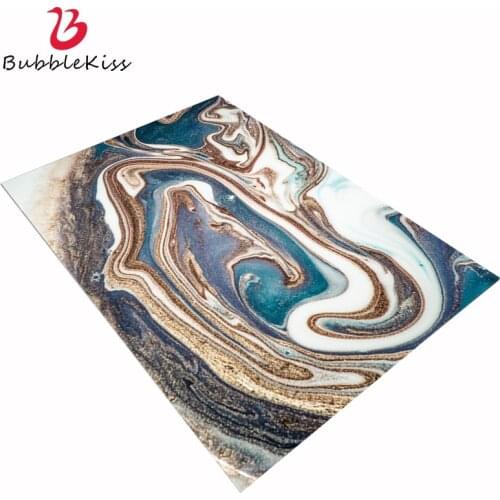 Bubble Kiss Abstract Carpets For Home Living Room Modern Ocean Art Pattern Area Rugs Soft Non-Slip Floor Mat Bedroom Decoration