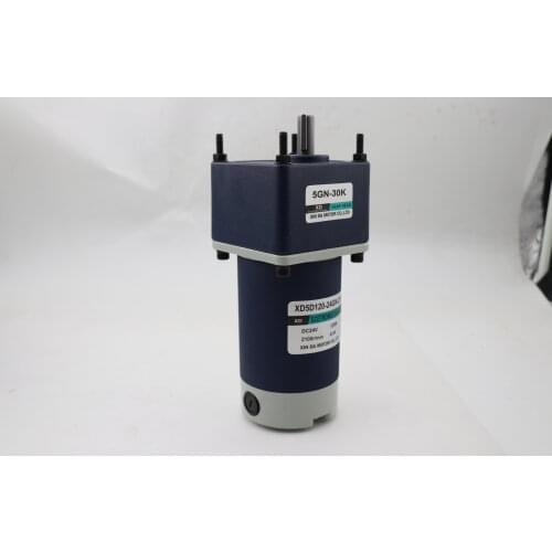 12V24V DC geared motor 120W high torque adjustable speed CW and CCW silent motor