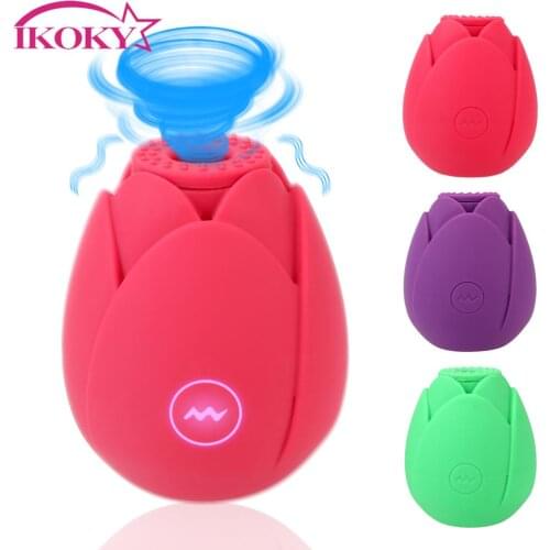 Clitoral Stimulate Nipple Massage Lotus Flower Powerful Sex Toys For Women Vaginal Sucking Vibrator