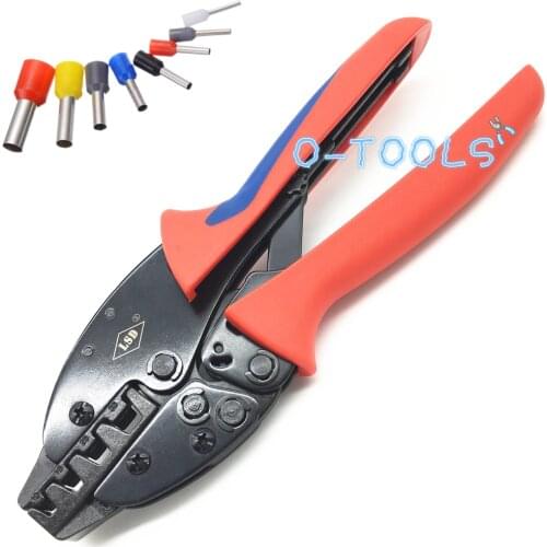 Hand crimping tool for wire cord end sleeves 10-35mm² bootlace ferrule crimper cable tools plier S-35WF 8-2AWG