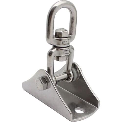 Heavy Duty 304 Stainless Steel Swing Hangers, Suspension Hooks 2200LB Capacity, 360 Degree Rotation Ceiling Wall Mount Swing