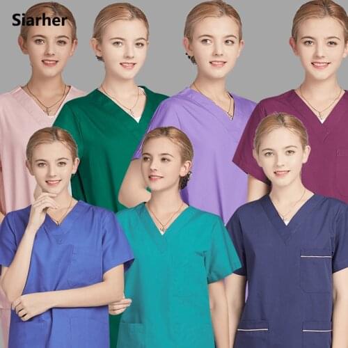 High quality Medical Surgical Uniform lab coat Hospital Nurse Uniform Beauty salon Dentist clinic pharmacy Pet veterinar Uniform