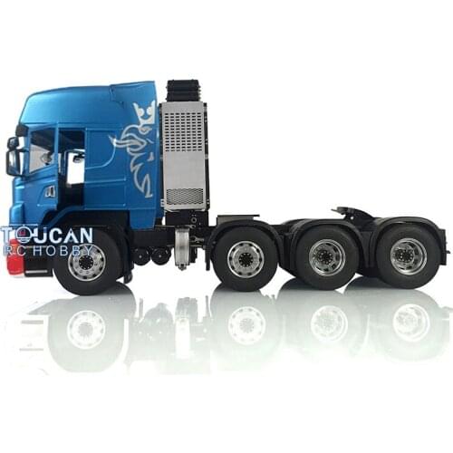 1/14 RC LESU Metal 8*8 Chassis Sca Tractor Truck Rack Painted THZH0918