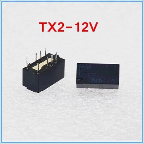 20pcs/lot ) Original New TX2-12V Relay,Signal Relay
