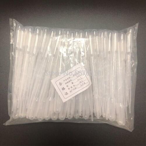 3ml Plastic Transparent Transfering Pasteur Pipettes Clear 100pcs 200pcs 300pcs 500pcs 1000pcs Lab Graduated Dropper