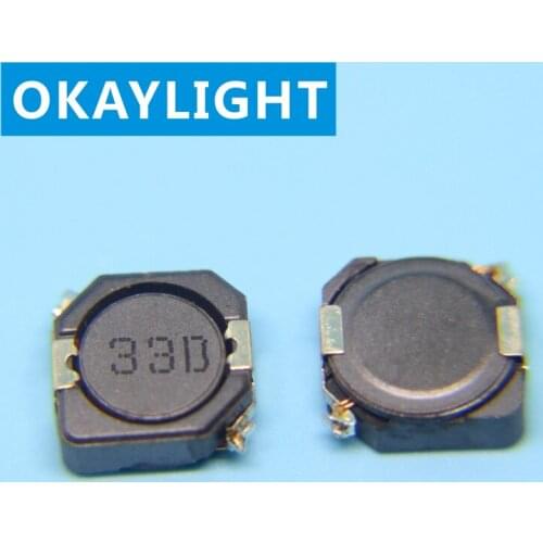 50PCS CDRH104 SMD power inductor with shielding 10.5MMX10.3MMX4.0MM 2.2/3.3/4.7/6.8/10UH/15/22/47/68/100/150/220/330/470UH