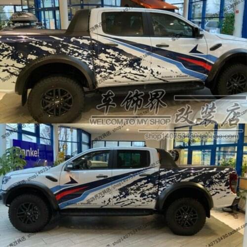 Car stickers FOR Ford Raptor F150 exterior custom off-road style decals Pickup Truck Ranger decorative stickers