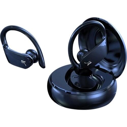 Wireless bluetooth Sports Earhook HiFi Bass Waterproof Auto Pairing Intelligent Earbuds A15TWS BT5.0 Earphone