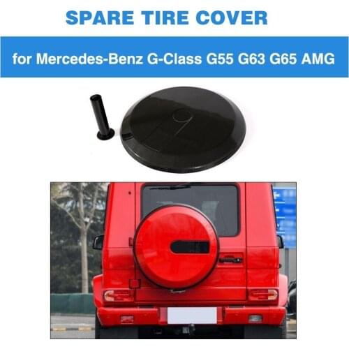 Carbon Fiber Car Spare Tire Cover for Mercedes Benz W463 G55 G65 G63 BODY KIT 08 - 14 G Class G500