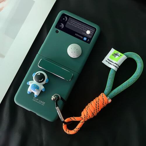Kickstand Bracket Case for Samsung Galaxy Z Flip 3 Case for Galaxy Z Flip3 5G Case Bracelet