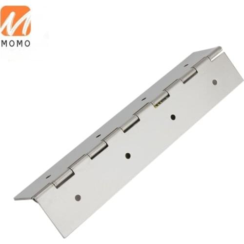 Stainless steel long piano hinge/Furniture continuous piano hinge/Stainless steel piano hinge with hole