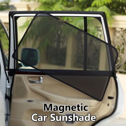 For Hyundai Tucson 2005-2014 Front Windshield Car Sunshade Side Window Screen Blind Sun Shade Magnetic Indoor Visor Mesh Curtain