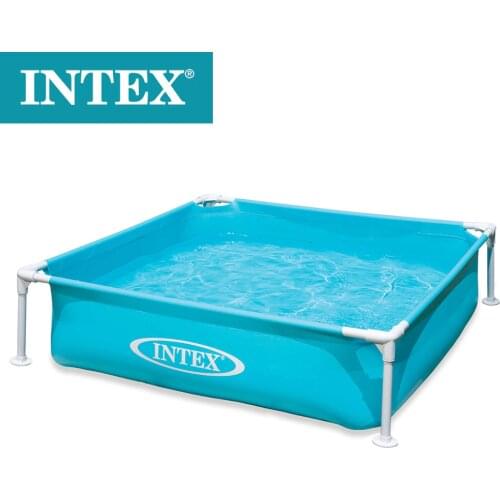 Swimming Pool Summer Intex Blue Small Square Pipe Support Pool Metal Pipe Support Pool 57173