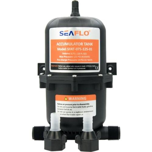 Boat Water Accumulator Tank Marine RV Pressurized Tank Water Pump Accumulator