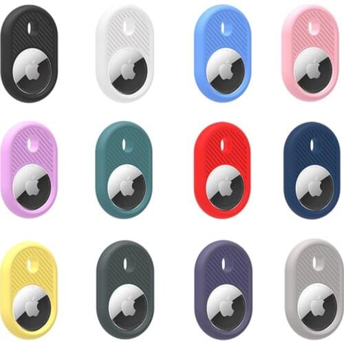 New Airtag Protective Cover Anti-lost Apple Tracking Airtags Silicone Runway Locator Protective Cover