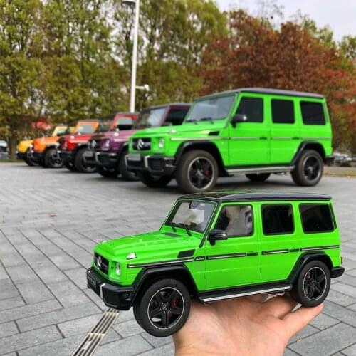 Limited Edition 1:18 G63AMG Car Model High-end Collection 2017 Mercedes-Benz G63 Simulation Car Gift Collection