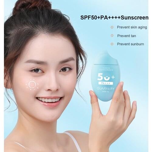 Facial Body Whitening Sunscreen Cream SPF50+ PA++++ 50ml Sunscreen Water Resistant & Non-Greasy Sunscreen Sun cream for Face