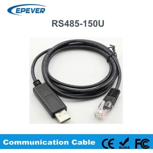 PC Communication Cable CC-USB-RS485-150U USB for the Controller with RJ45 connector and LS Series Solar Charge Controller