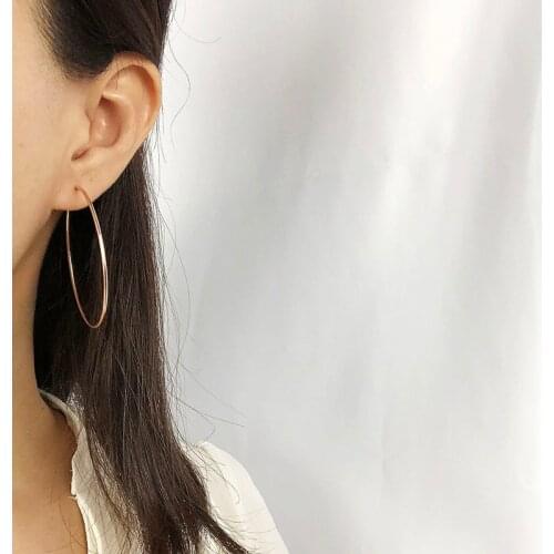 Domino Handmade Hoop Earrings Gift for Friend Birthday Gift Mothers Day Gift for Wife for women