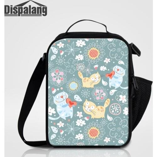 Dispalang Cartoon Animal Custom Lunch Bag Children Women Lancheira Thermo Lunch Bags Cooler Kid Insulated Food Lunchbox For Work