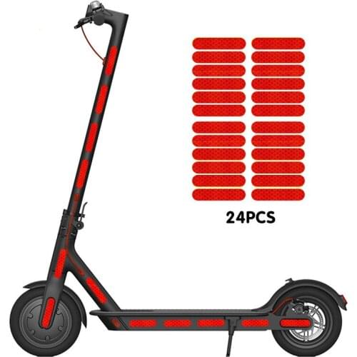 Night Safety Reflex Stickers Parts M365 Accessories Scooter Body Wheel Hub Reflective Stickers for XIAOMI MIJIA M365/Pro Scooter