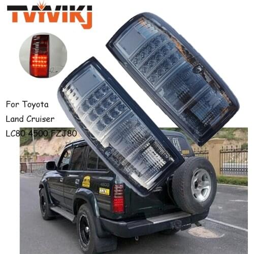 TVYVIKJ LED Tail Light Assembly For Toyota Land Cruiser Prado LC80 FZJ80 4500 1991-1997 Lexus LX450 Rear Brake Lamp Halogen