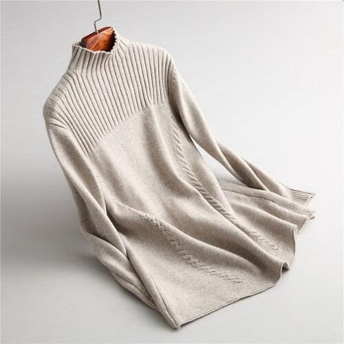 Autumn winter women Simple sweaters and Long Sleeve casual crop sweater slim solid knitted jumpers 8-7768