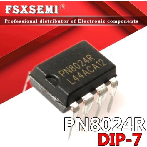 10pcs PN8024 DIP-7 PN8024R DIP 8024R DIP7 PN8024A Electric rice cooker computer board power management chip IC