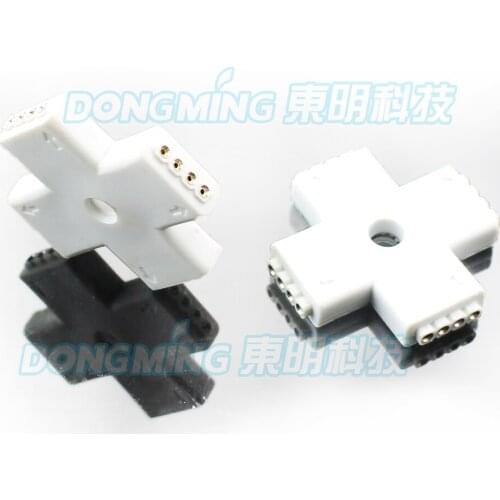 2pcs IP65 waterproof led connector + Shape Female For 3528 5050 RGB Strip