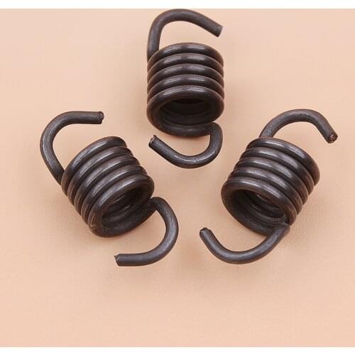 3pcs/lot Chainsaw 2500 Clutch Spring for Chinese 2500 Zenoah Komatsu G2500 25cc Timberpro Lawnflite Small Gasoline Saws