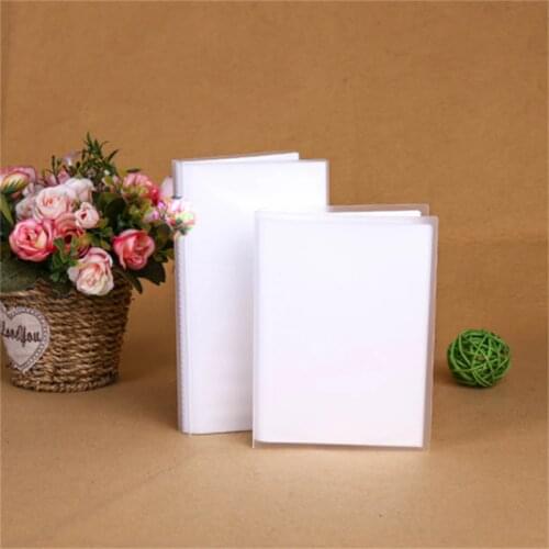 56 84 Pockets Transparent Cover Instant Polaroid Album Fuji Film Instax Mini Film 7s 8 25 50s Mini Photo Album for 3 Inch 4 Inch