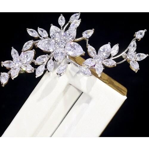 ASNORA Flower Brooches For Clothes