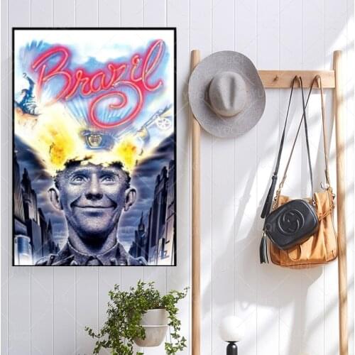 Brazil Movie T Shirt Canvas Painting Posters and Prints Wall Art Pictures For Living Room Home Office Hotel Apartment Sofa