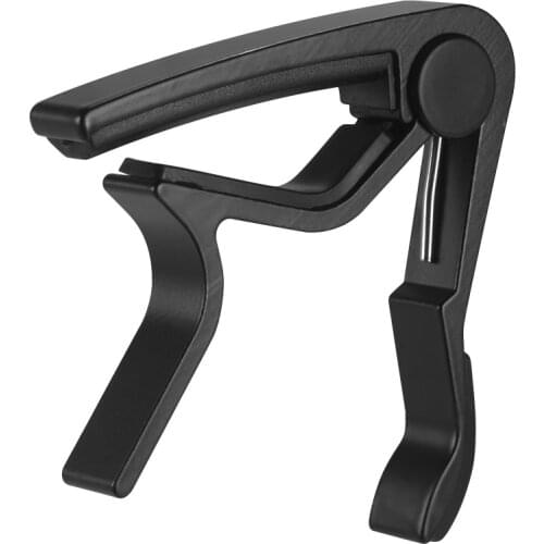 Capo Guitar Accessories Aluminum Alloy Single-handed Quick Change Guitar Capo Clamp for Acoustic Guitar Bass Ukulele