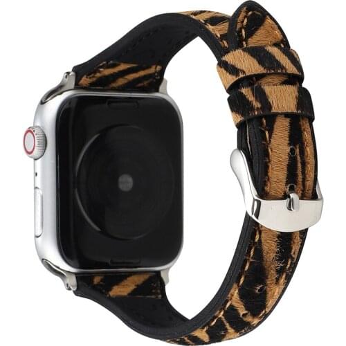 Top Grain Leather strap For apple watch bands 44mm 42mm iwatch Series SE 6 5 4 3 2 Wristband loop 38mm 40mm bracelet Replacement
