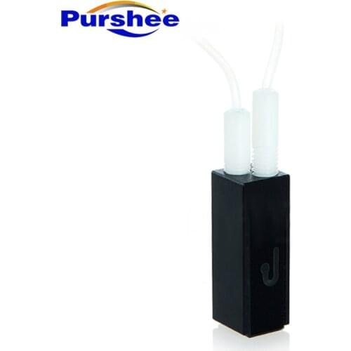 Quartz flow cuvette with M6 threaded connectors(32ul)