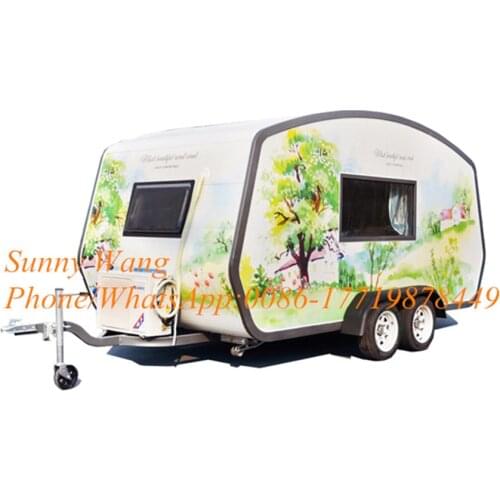 2019 new arrival can customized electric food truck mobile food cart fast food trailer for sale